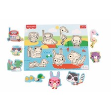 Trefl fisher price - price, holzpuzzle