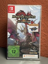 Monster Hunter Rise + SunbreakCode in a Box - Nintendo Switch -NEU & OVP