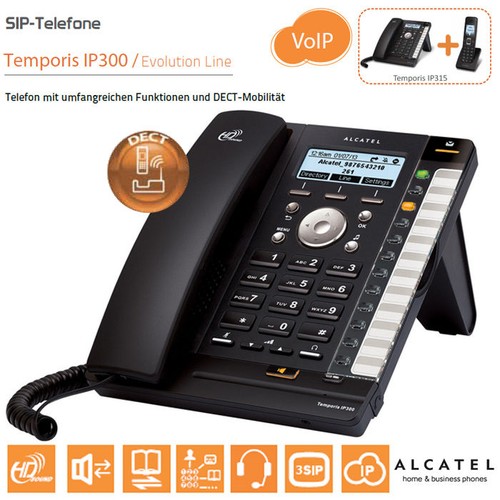 Alcatel ip315 sip telefon - ip315, +