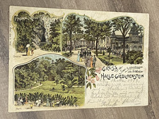 Alte halle saale litho - alte,