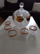 Bowle Service Bleikristall 