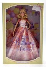 2014 Birthday Wishes Barbie Puppe / Geburtstags-Barbie / Mattel BCP64, NrfB, Ovp