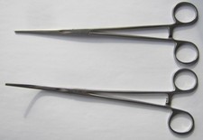 MLW Arterienklemme 215mm gerade oder gebogen Rochester - Ochsner Klemme + Zahn