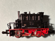 Minitrix 12015 Spur N Lokalbahn Dampflok BR 98 der DR Glaskasten OVP Schaden!