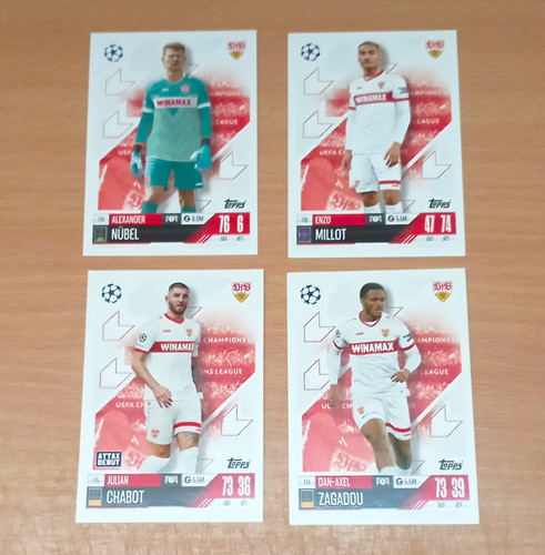 Topps match attax uefa vfb - match, cl