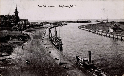 Nowy port neufahrwasser - nowy,