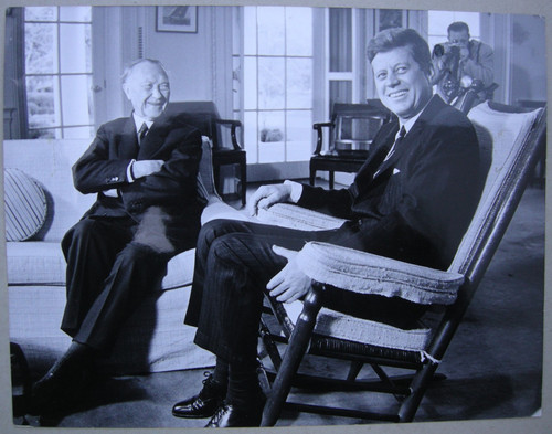 Adenauer und john kennedy - adenauer,