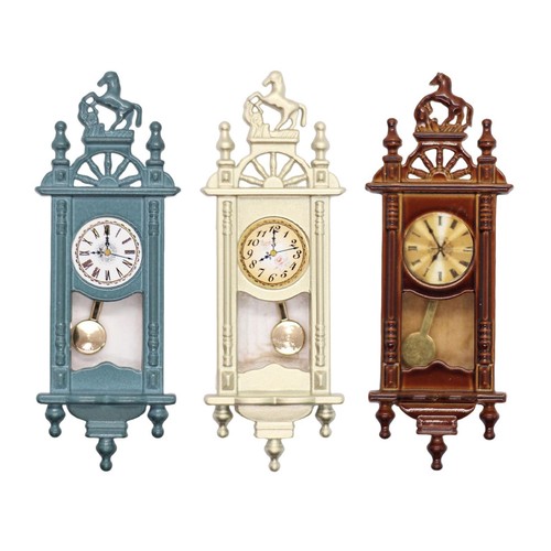 Puppenhaus wanduhr antik - 1/12,