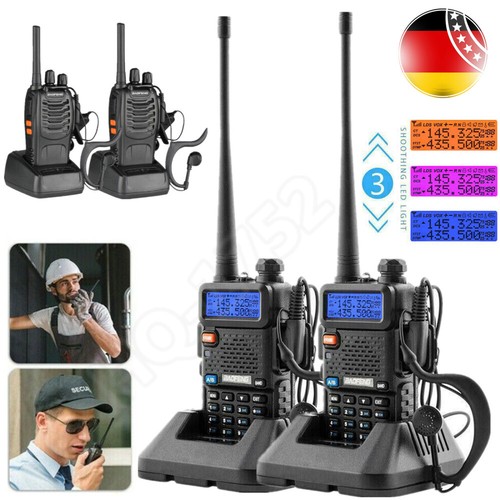 2stk baofeng funkgerät walkie - funkgerät,