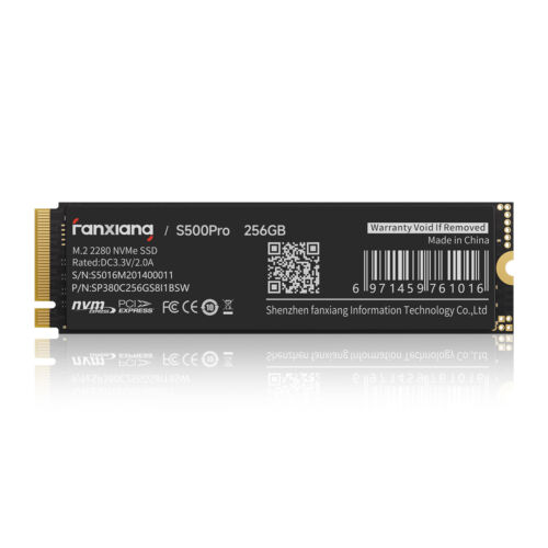 Fanxiang nvme ssd 256gb - fanxiang,