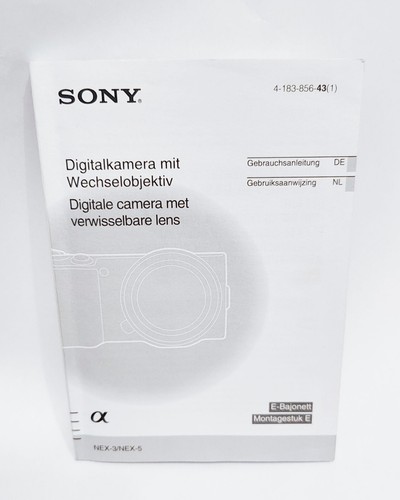 Sony nex digitalkamera - sony,
