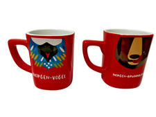 2x Nescafe Kaffeetassen Becher