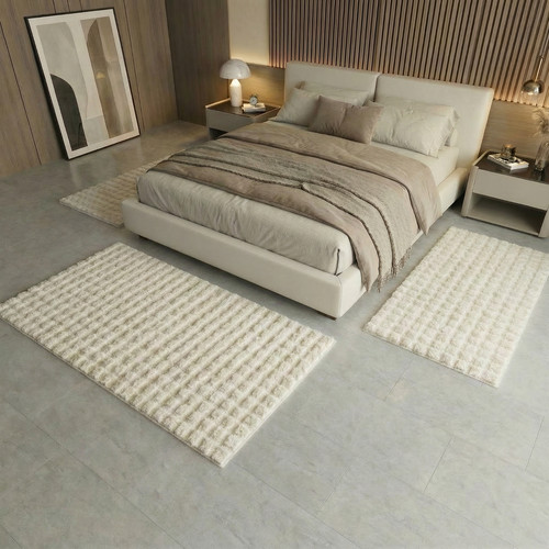 Bubble bettumrandung hochflor - bettumrandung,