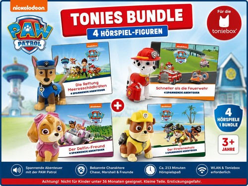 Tonies bundle paw - paw, 4er