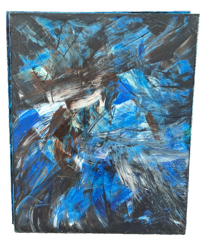 Abstrakte malerei ölbild - malerei,