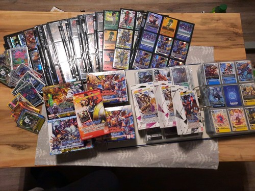 Große digimon karten sammlung - digimon,