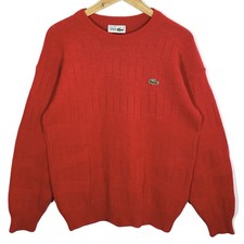 Pullover Netzmuster rot