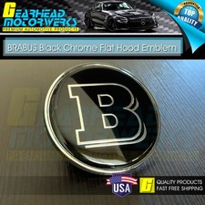 Brabus Front Hood Black Emblem