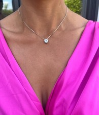 Funkelnde Damen Halskette