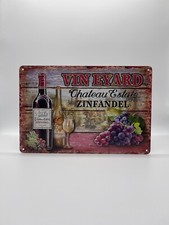 Blechschild Vin Eyard 20x30cm