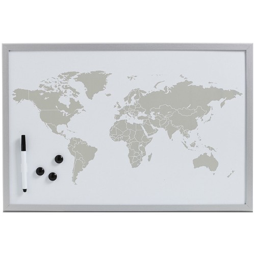 Magnettafel world 3 magnete - world, +