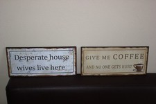 Blechschild nostalgisch in 2