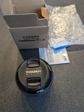 Yongnuo YN50mm f1.8 für Canon EF mit OVP | quasi unbenutzt