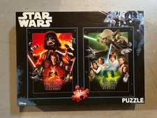Star Wars Doppel Puzzle: Villains & Heroes, 2 x 1000 Teile, Disney, neuwertig