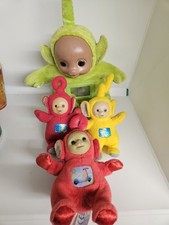 4 Vintage Teletubbies Dipsy
