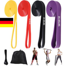 Fitness bands, rubber bands, 6/5/4-piece set, Terra Band, Pilates, Yoga, Home Tr