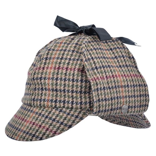 Tweed deerstalker hut sherlock - hut,
