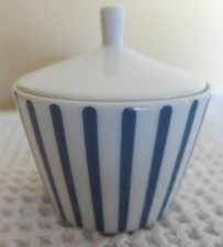 MELITTA ZÜRICH Streifen BLAU kleine Zuckerdose 5-12 TOP 100 ml / Zuckertopf