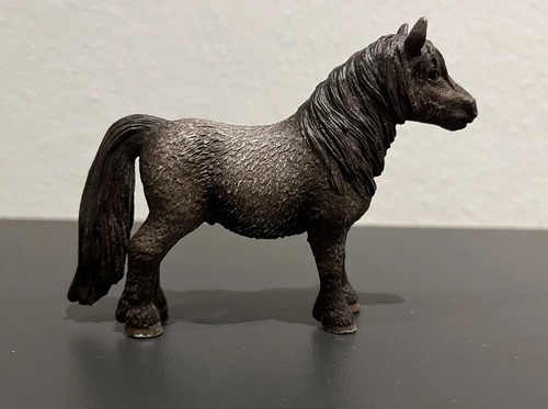 Schleich shetland hengst - schleich,