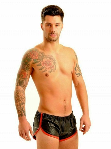 Fist leather shorts laufshorts - leather,