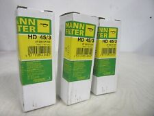 MANN-FILTER HD 45/3 Filter Arbeitshydraulik -3pieces-