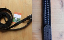 BioThane geschlossene COTTON-GRIP Zügel Gurtband gummiert Reiten Wunschlänge