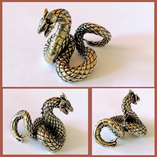 Messing drache lindwurm - messing,