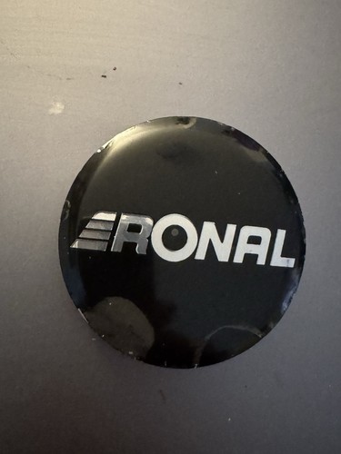 Ronal schwarz felgendeckel - 1x,