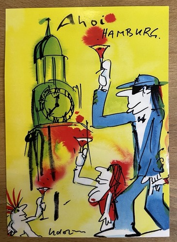 Udo lindenberg postkarte - lindenberg,