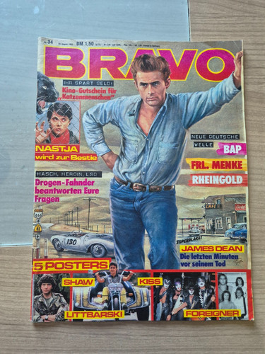 Bravo 1982 nastassja kinski - 34/1982,