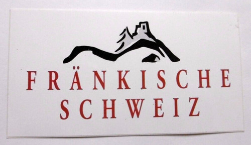 Souvenir aufkleber fränkische - souvenir-aufkleber,