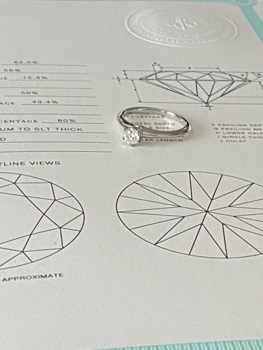 Tiffany diamant ring - tiffany, &