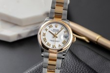 Rolex Datejust Rolesor White