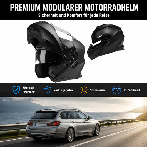 Universal endure klapphelm - universal,