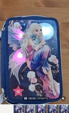 Mäppchen Top Model blau Elfe Tiger leuchtend