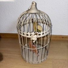 Depot Dekoration Laterne Creme Gartendeko Balkondeko Windlicht Vogelkäfig Käfig