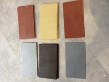 27x Modellbahn Bauplatten Dach