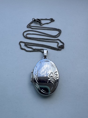 Vintage silber medaillon - vintage,