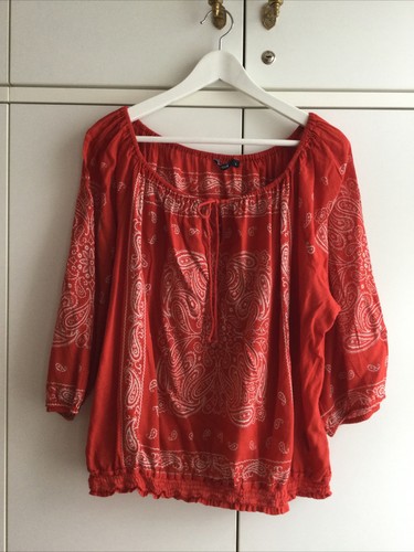 Lindex bluse 42 rot - bluse, l