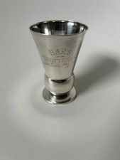 Alter Silberpokal aus Schweden – 800er Echtsilber – 1934 – Gravur